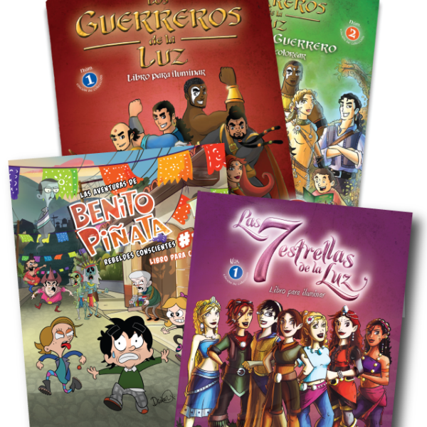 Paquete Infantil: Los Guerreros de la Luz, Las 7 estrellas y Benito Piñata